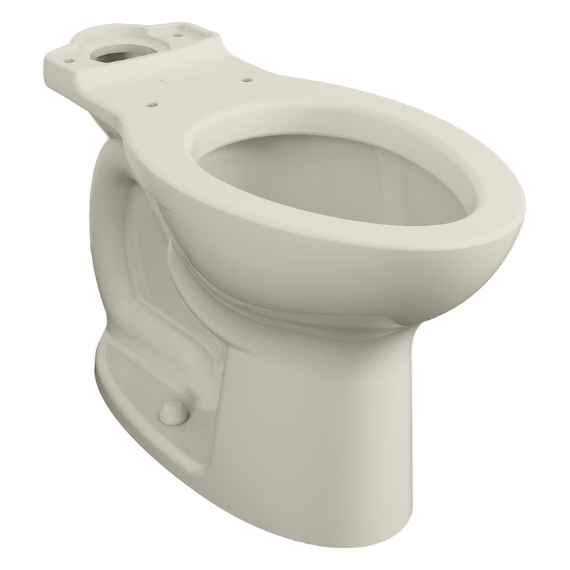 AMERICAN STANDARD 3517A101.222, Cadet PRO Chair Height Elongated Toilet Bowl Only in Linen