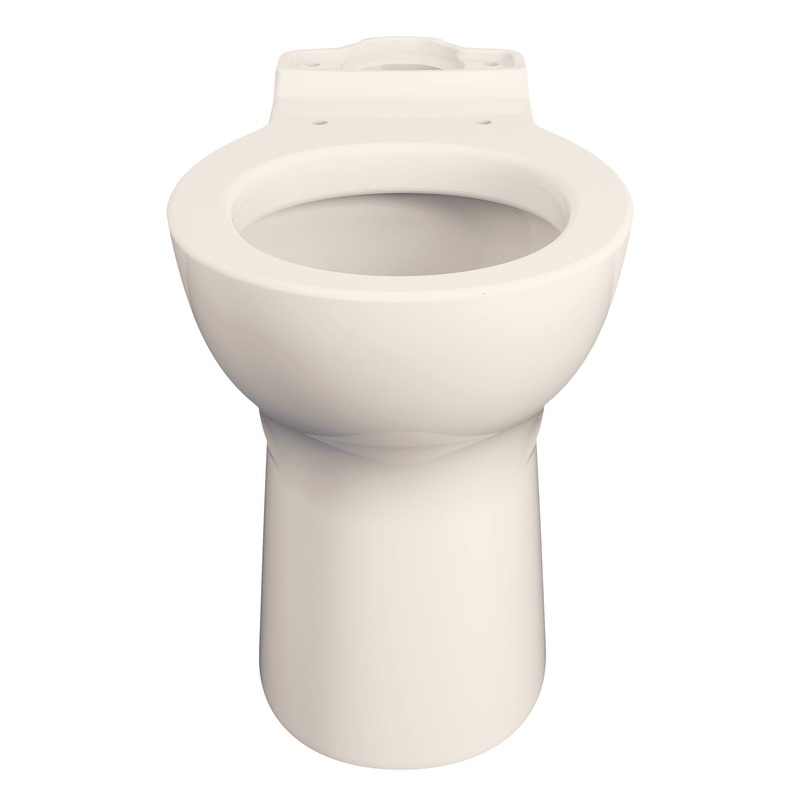 AMERICAN STANDARD 3517B101.222, Cadet PRO Chair Height Round Front Bowl in Linen