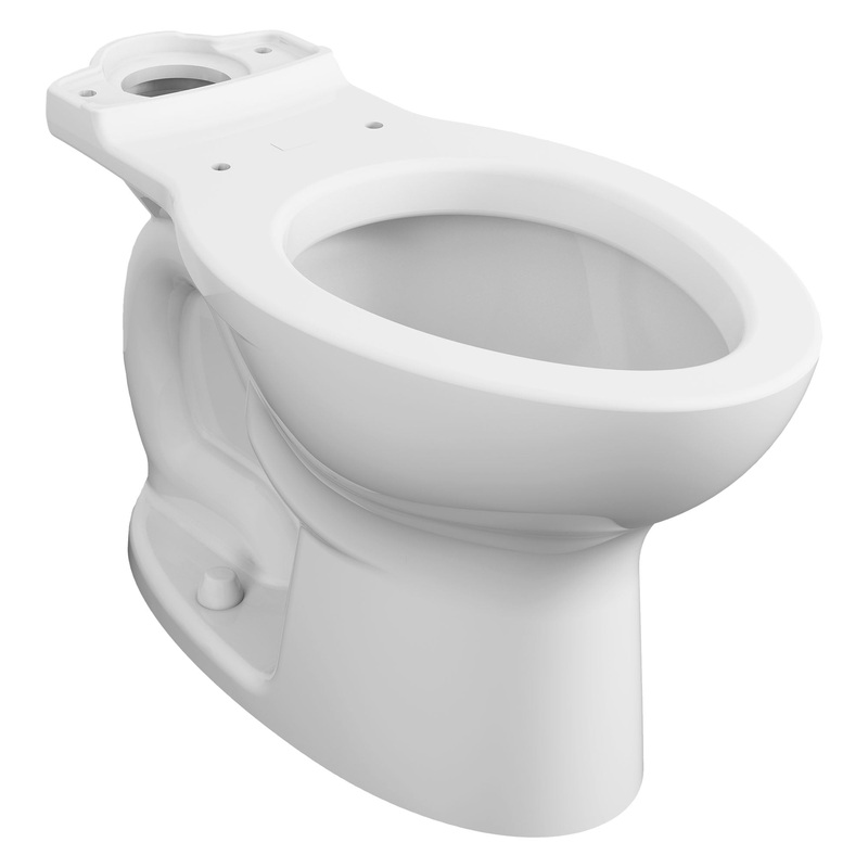 AMERICAN STANDARD 3517C101.020, Cadet PRO Standard Height Elongated Bowl in White
