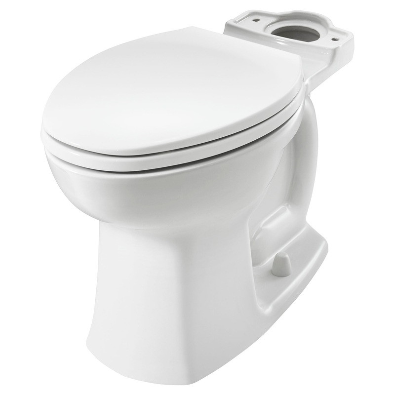 AMERICAN STANDARD 3519A101.020, Edgemere Chair-Height Elongated Bowl in White
