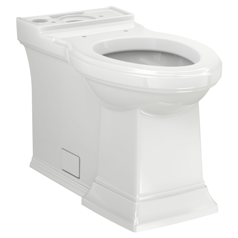 AMERICAN STANDARD 3851A101.020, Town Square S Skirted Chair Height Elongated Bowl With Seat in White
