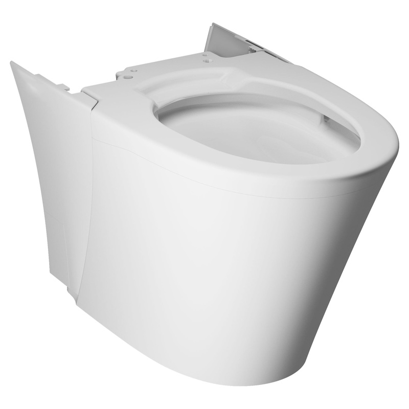 AMERICAN STANDARD 3970A101-291, Advanced Clean 100 SpaLet Bidet Toilet Bowl in Alabaster White