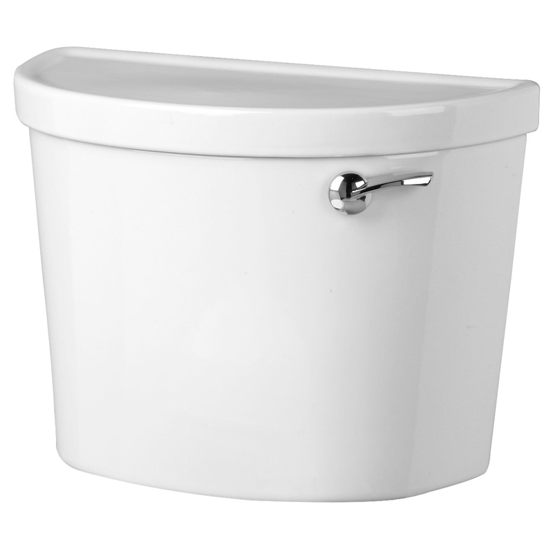 AMERICAN STANDARD 4225A005.020, Champion PRO 1.6 gpf/6.0 Lpf 12-Inch Rough Right-Hand Trip Lever Tank in White