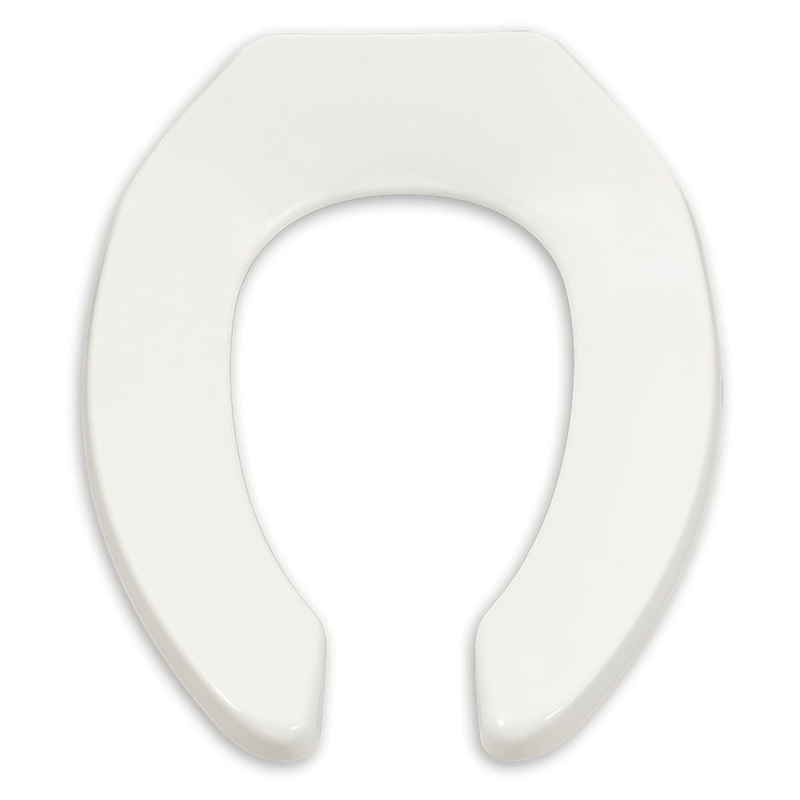 AMERICAN STANDARD 5001G055.020, Commercial Open Front Toilet Seat for Baby Devoro Toilet Bowls in White