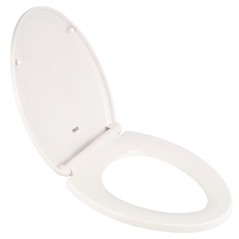 AMERICAN STANDARD 5020A65G.020, Traditional Slow-Close & Easy Lift-Off Elongated Toilet Seat in White