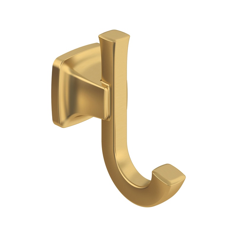 AMERICAN STANDARD 7353210.GN0, Townsend Double Robe Hook in Grohe Brushed Cool Sunrise