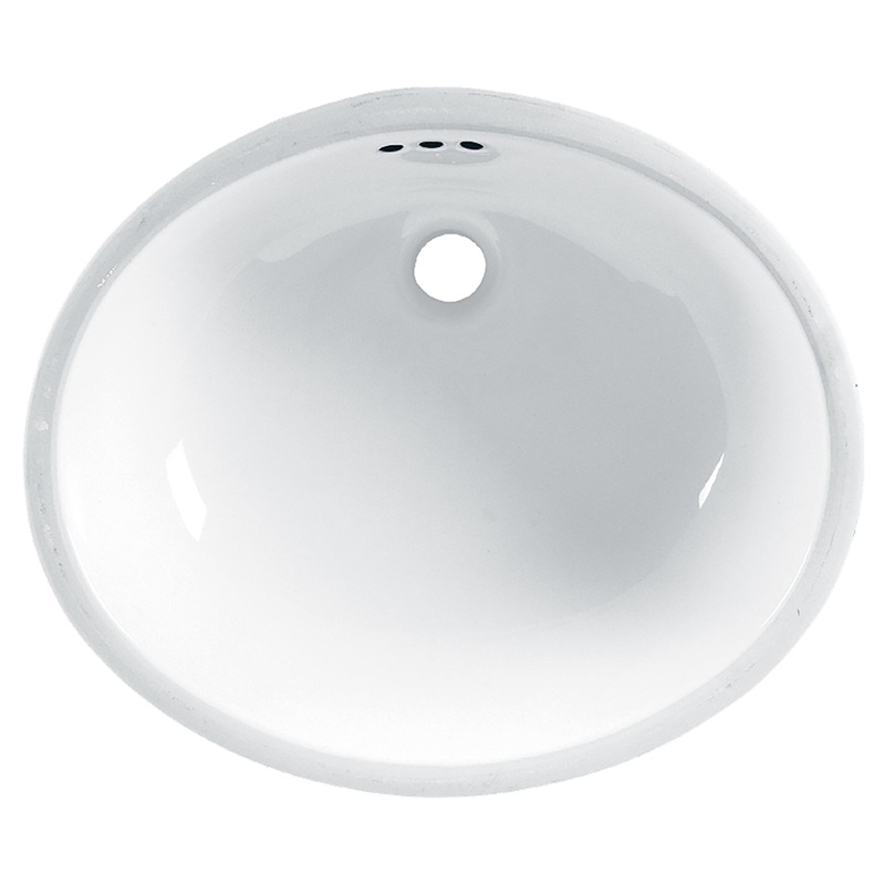 AMERICAN STANDARD 9482000.020, Ovalyn Universal Access Undermount Sink in White
