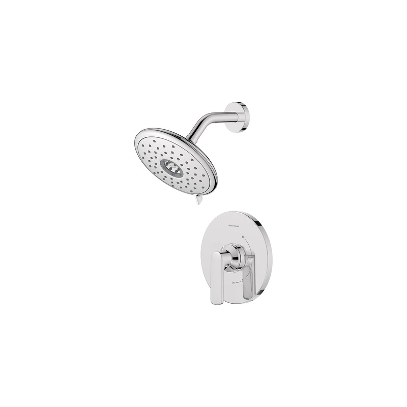 AMERICAN STANDARD TU061507.002, Aspirations 1.8 gpm/6.8L/min Shower Trim Kit with Lever Handle in Chrome