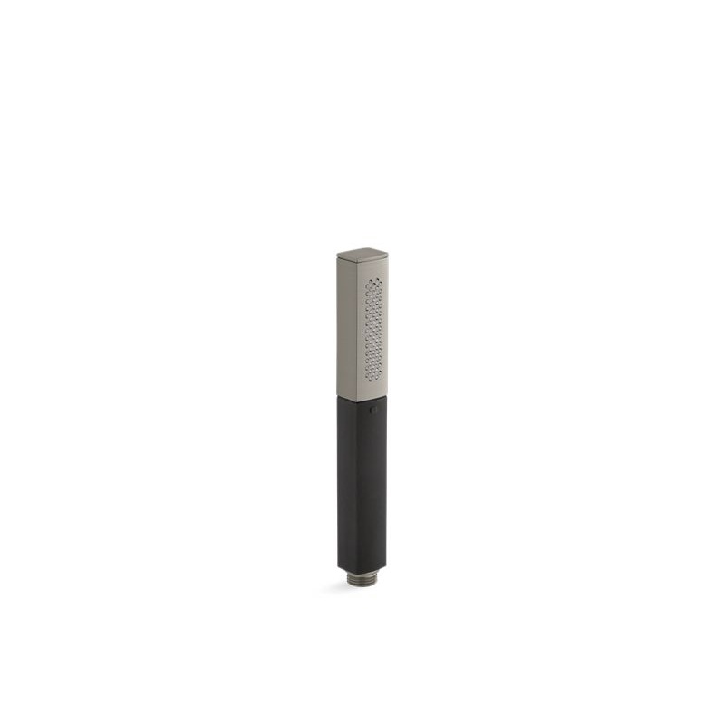 KOHLER K-14788-BN Shift Square 2.5 gpm Multifunction handshower with black handle