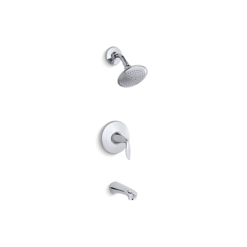 KOHLER K-TS5318-4-CP Refinia Rite-Temp bath and shower trim with 2.5 gpm showerhead