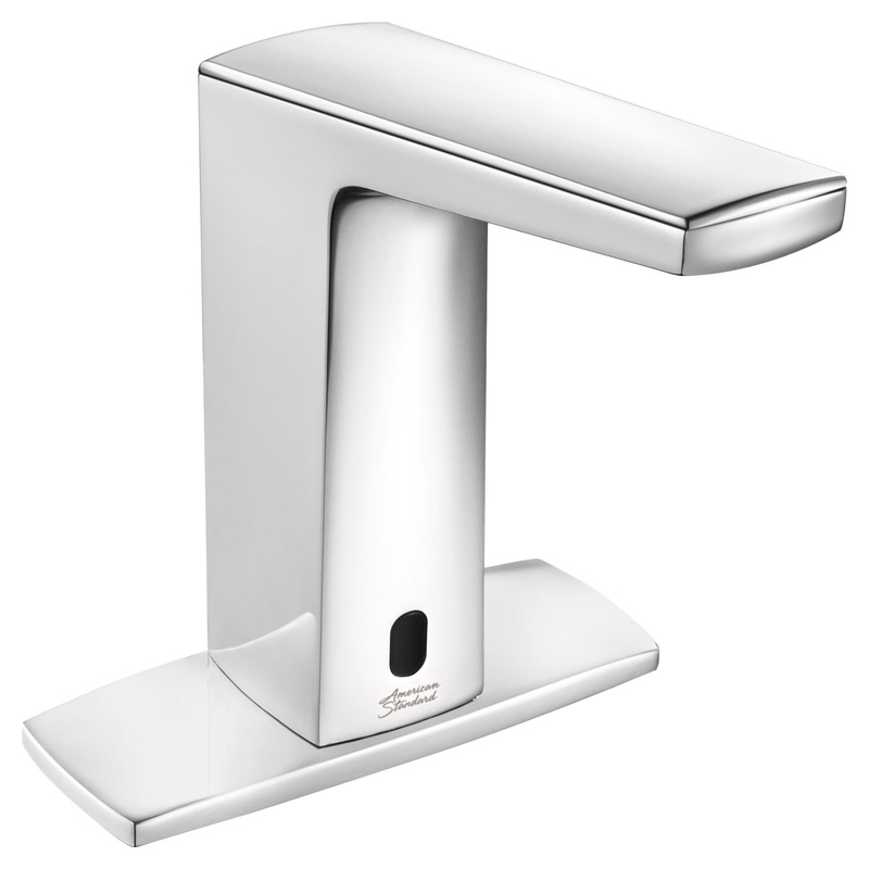 AMERICAN STANDARD 702B205.002, Paradigm Selectronic Touchless Faucet, Base Model With Above-Deck Mixing, 0.5 gpm/1.9 Lpm in Chrome