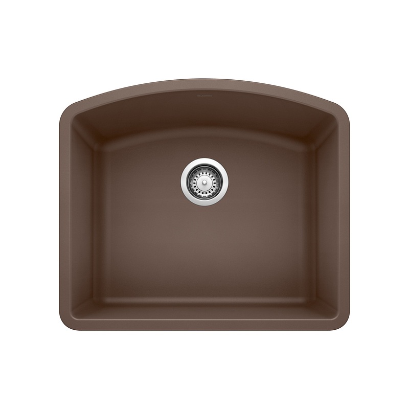 BLANCO 440172 Diamond Diamond SILGRANIT 24" Single Bowl Undermount Kitchen Sink - Cafe in Cafe
