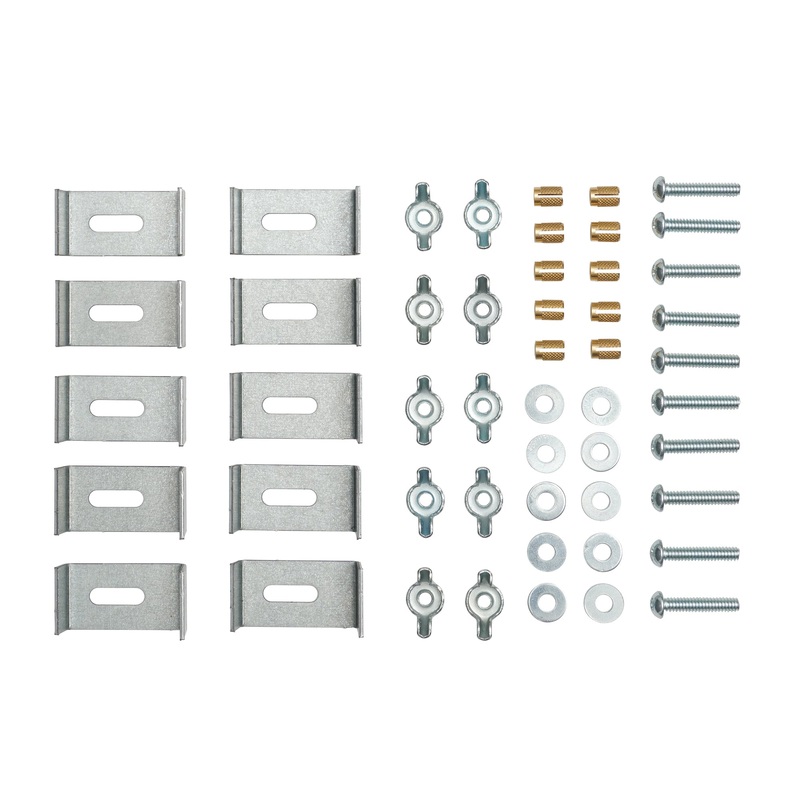 BLANCO 440851 Sink Installation Clips - Set of 10 in Stainless Steel