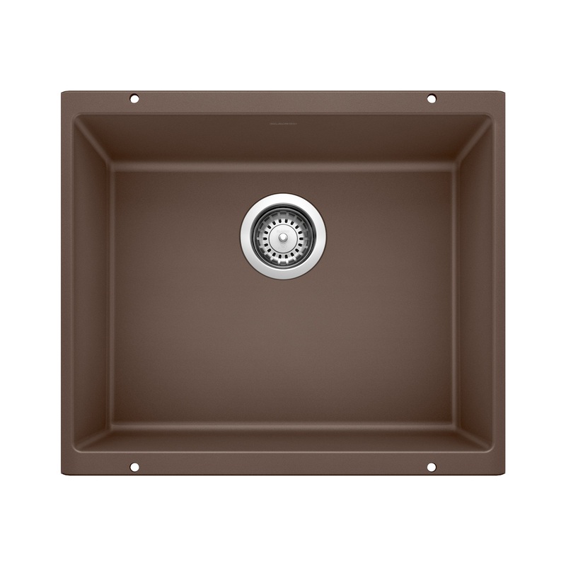 BLANCO 515652 Precis Precis SILGRANIT 21" Single Bowl Undermount Kitchen Sink - Cafe in Cafe
