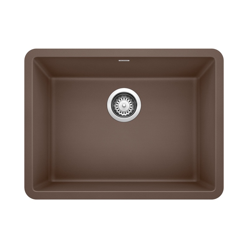 BLANCO 522418 Precis Precis SILGRANIT 24" Single Bowl Undermount Kitchen Sink - Cafe in Cafe