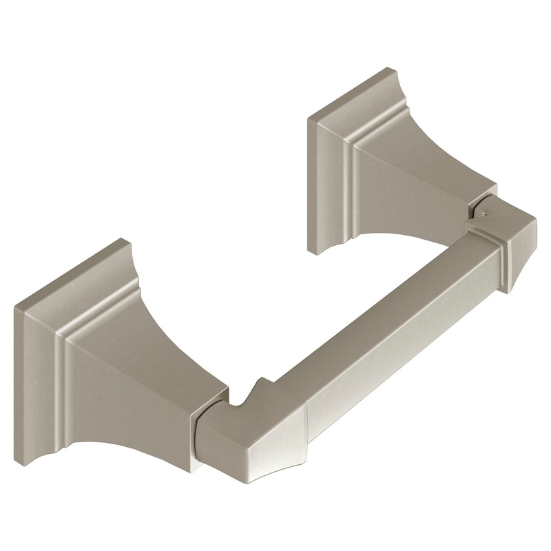 AMERICAN STANDARD 7455230.295, Town Square S Toilet Paper Holder in Brushed Nickel