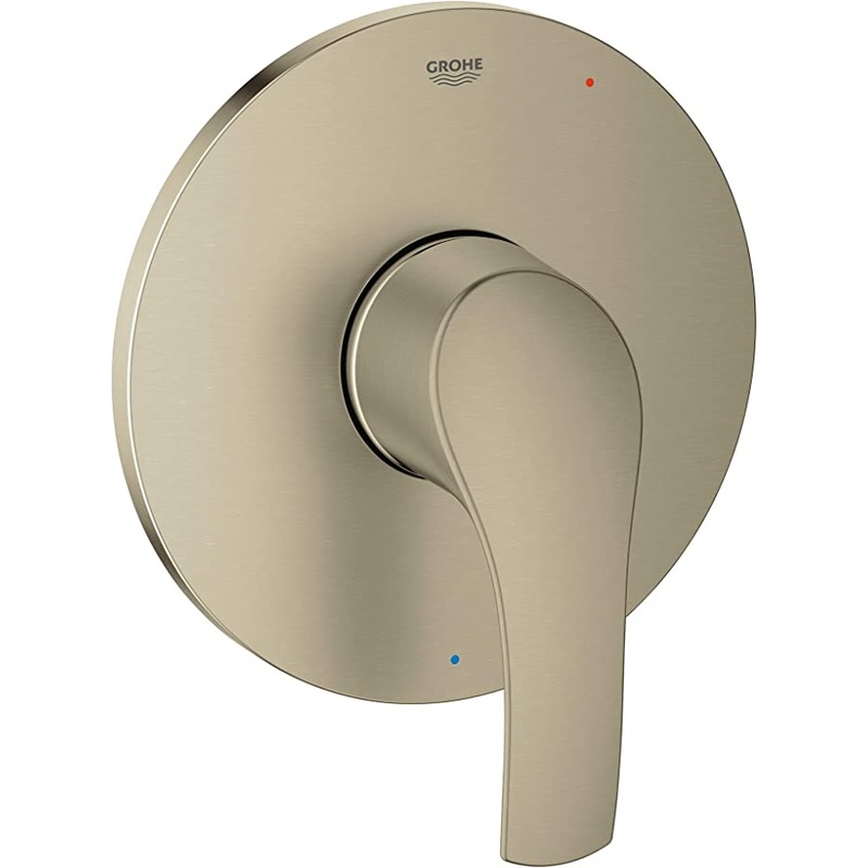 GROHE 14462EN0 Eurosmart Brushed Nickel Pressure Balance Trim With Cartridge