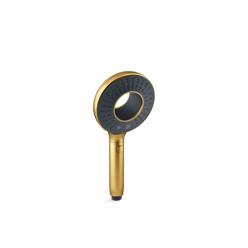 KOHLER K-28681-Y-2MB Spaviva Two-Function Handshower 2.5 GPM In Vibrant Brushed Moderne Brass
