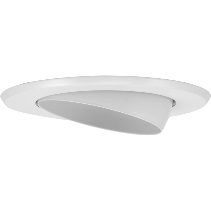 PROGRESS LIGHTING P876-28 5" Recessed Eyeball for 5" Housing P851-ICAT in White
