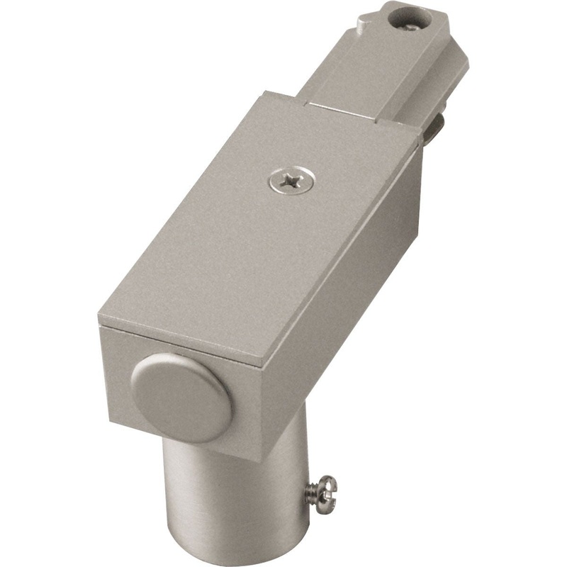 PROGRESS LIGHTING P8746-09 Alpha Trak Top and end feed for Romex in Brushed Nickel