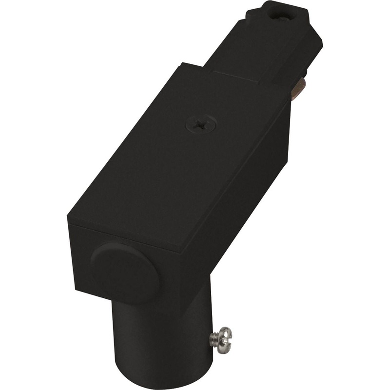 PROGRESS LIGHTING P8746-31 Alpha Trak Top and end feed for Romex in Black