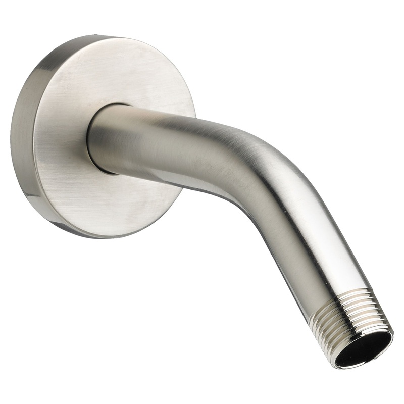 AMERICAN STANDARD 1660241.295, 5-Inch Wall Mount Modern Showerhead Arm in Brushed Nickel