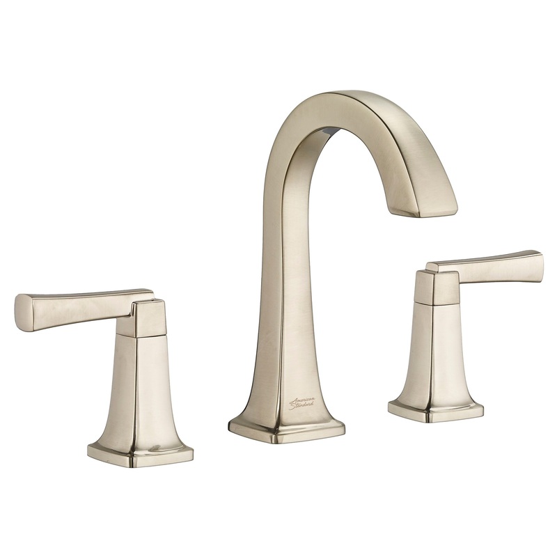 AMERICAN STANDARD 7353801.295, Townsend 8-Inch Widespread 2-Handle Bathroom Faucet 1.2 gpm/4.5 L/min in Brushed Nickel