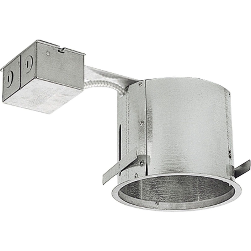 PROGRESS LIGHTING P186-TG 6" Incandescent Shallow Remodel IC and Non-IC Housing