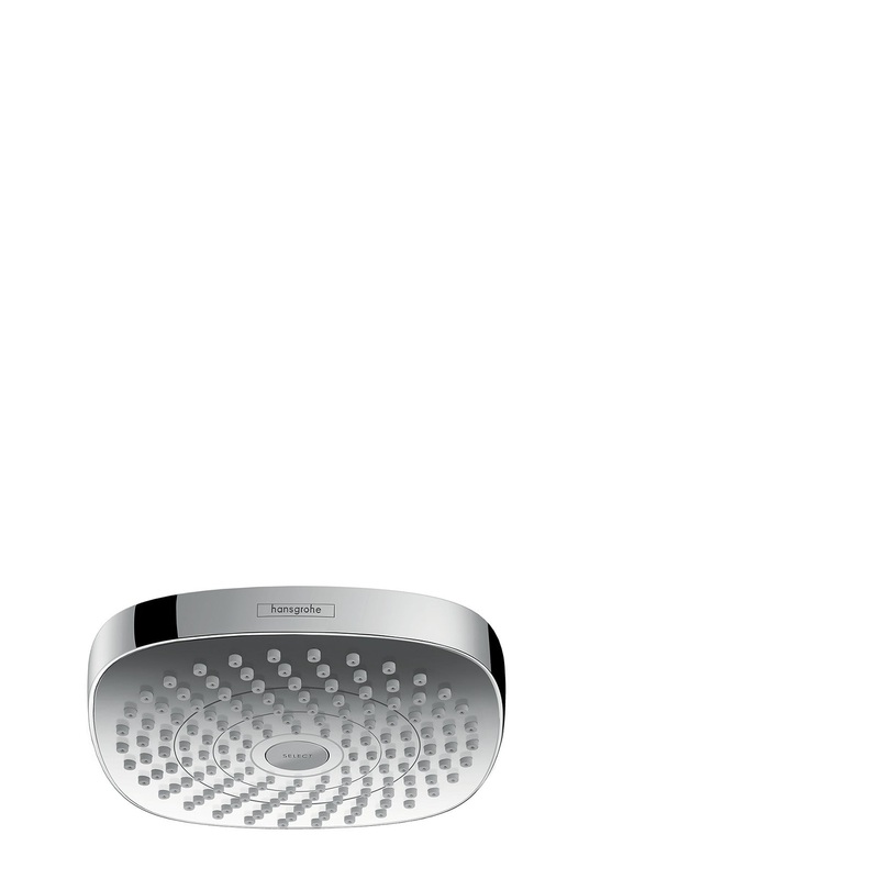 HANSGROHE 26528001 Croma Select E Showerhead 180 2-Jet, 2.0 GPM in Chrome