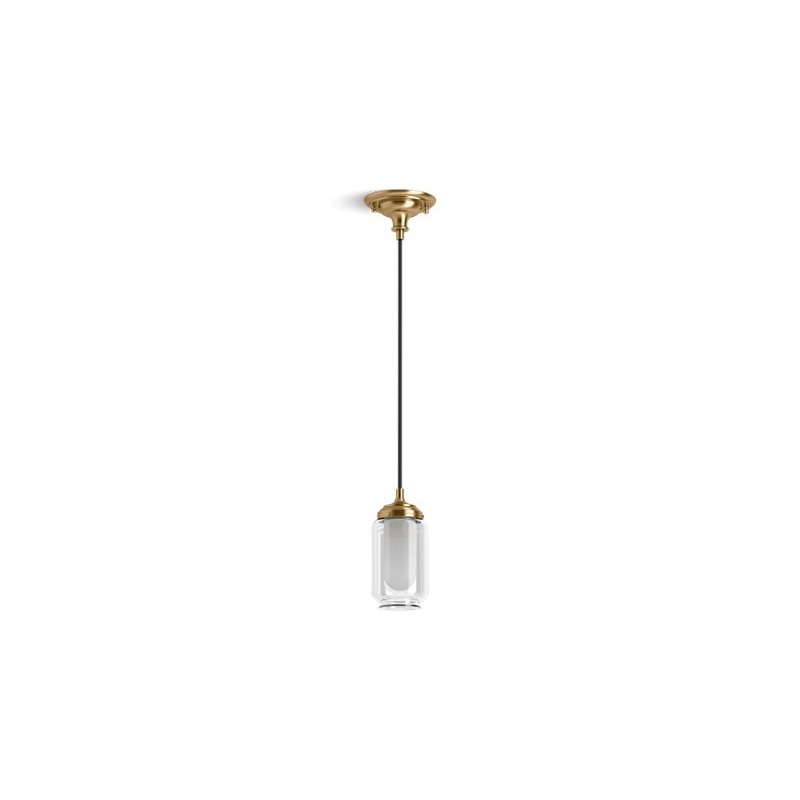 KOHLER K-22653-PE01-BGL Artifacts 4" Pendant In Moderne Brushed Gold
