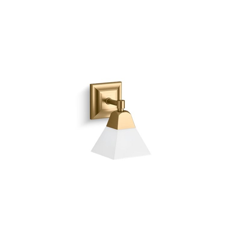 KOHLER K-23686-SC01-BGL Memoirs One-Light Sconce In Moderne Brushed Gold