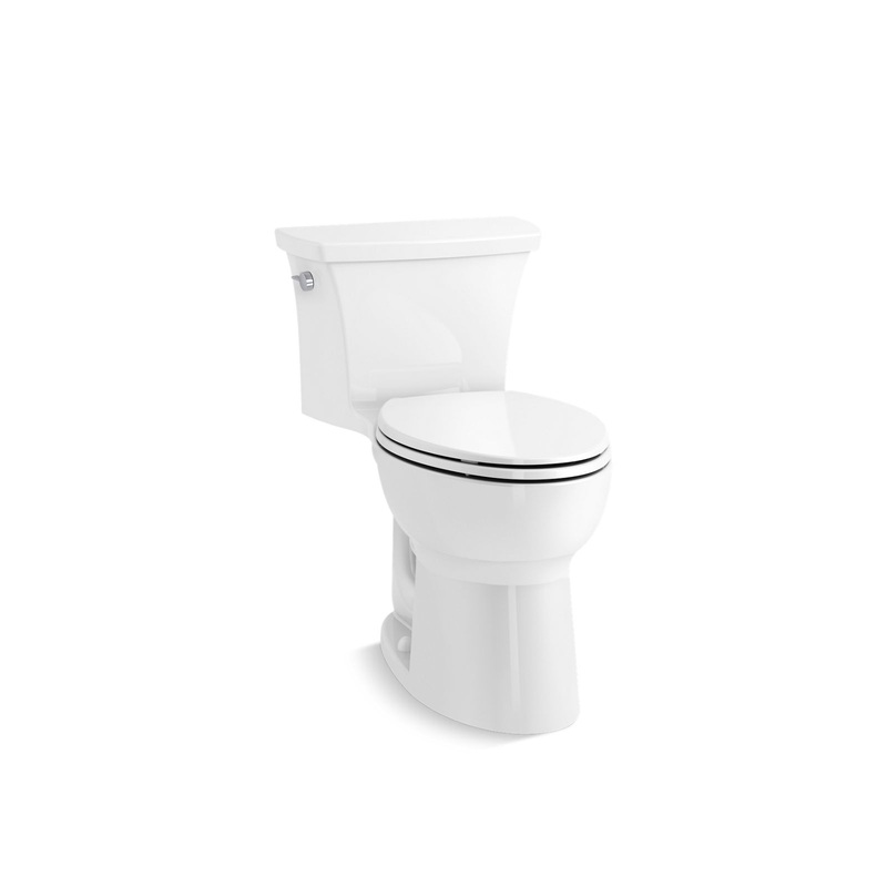 KOHLER K-26813-0 Highline One-Piece Elongated Toilet 1.28 Gpf In White