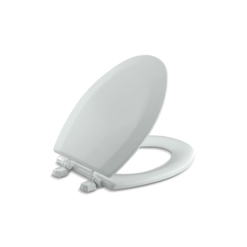 KOHLER K-4712-T-95 Triko elongated toilet seat with plastic hinges