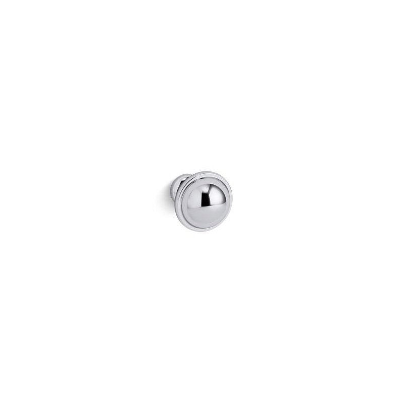 KOHLER K-99686-HF1 Damask Cabinet Knob In Chrome