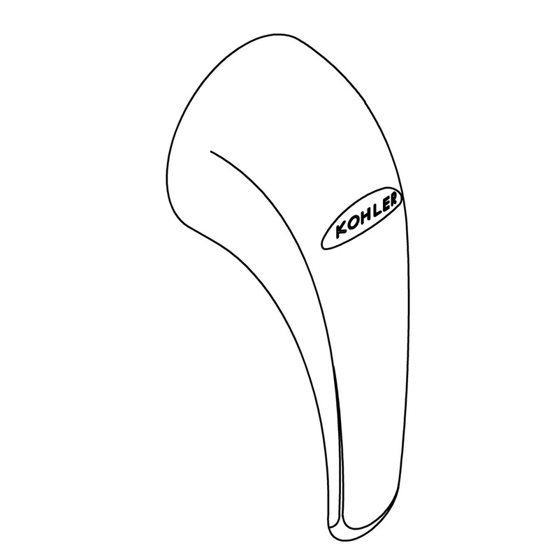 KOHLER K-1001726-CP Handle Service Kit