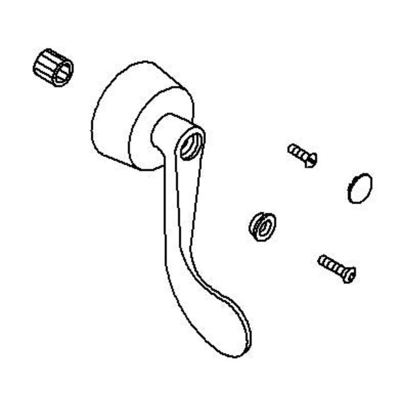 KOHLER K-1000437-CP Handle Kit