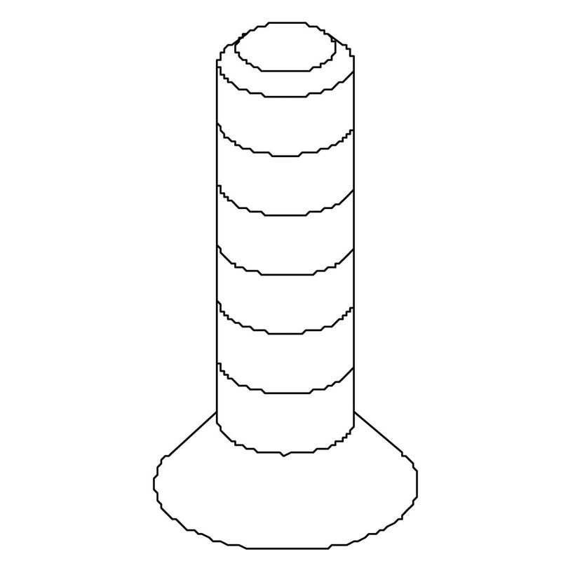 KOHLER K-1006136 Screw, #6-32 X .563