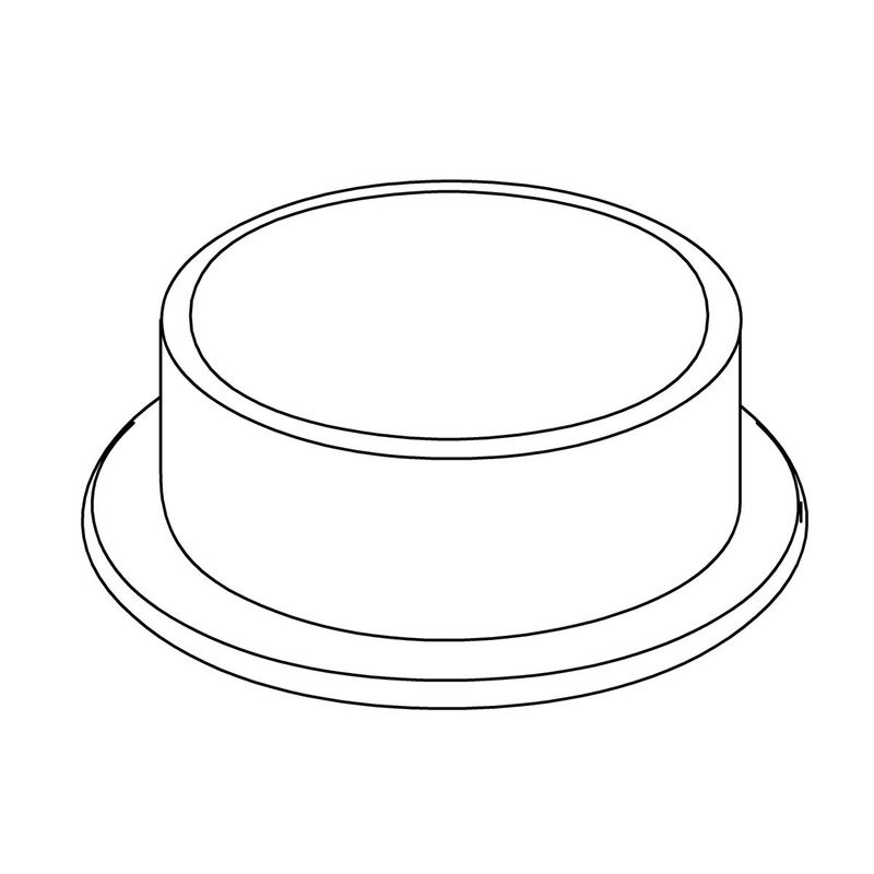 KOHLER K-1009882 Gasket, Molded