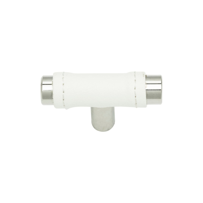 ATLAS 288-WT-CH Zanzibar 1 7/8" Length Geometric Knob - Polished Chrome