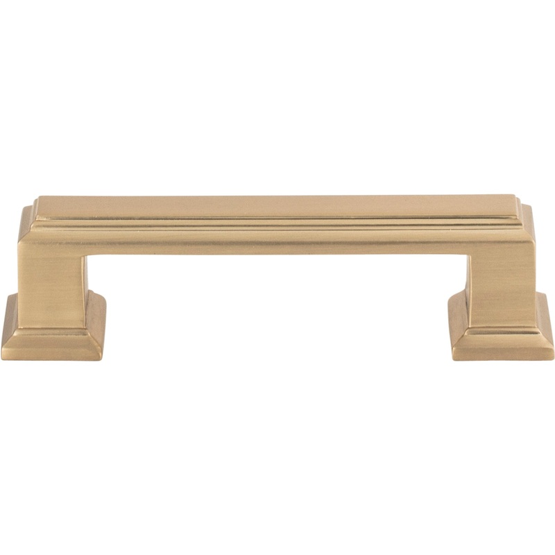 ATLAS 291-CM Sutton Place 3" Center to Center Bar Pull - Champagne