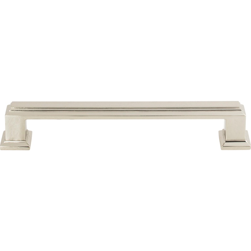 ATLAS 292-PN Sutton Place 5 1/16" Center to Center Bar Pull - Polished Nickel