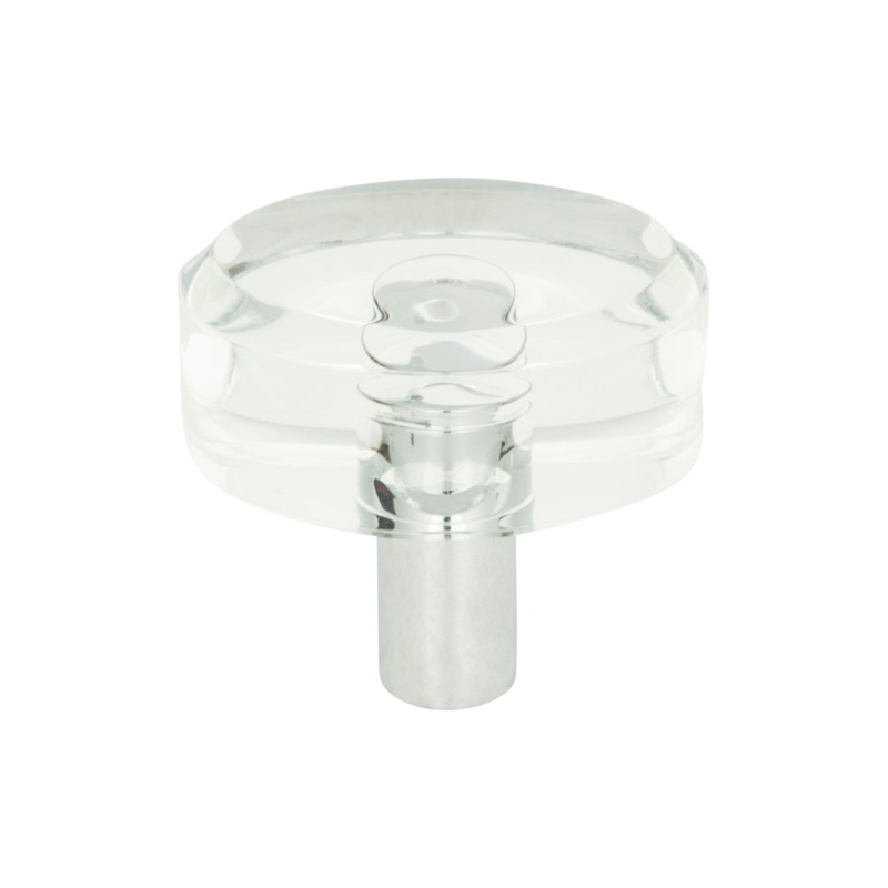 ATLAS 3230-CH Optimism 1 1/2" Length Oval Knob - Polished Chrome