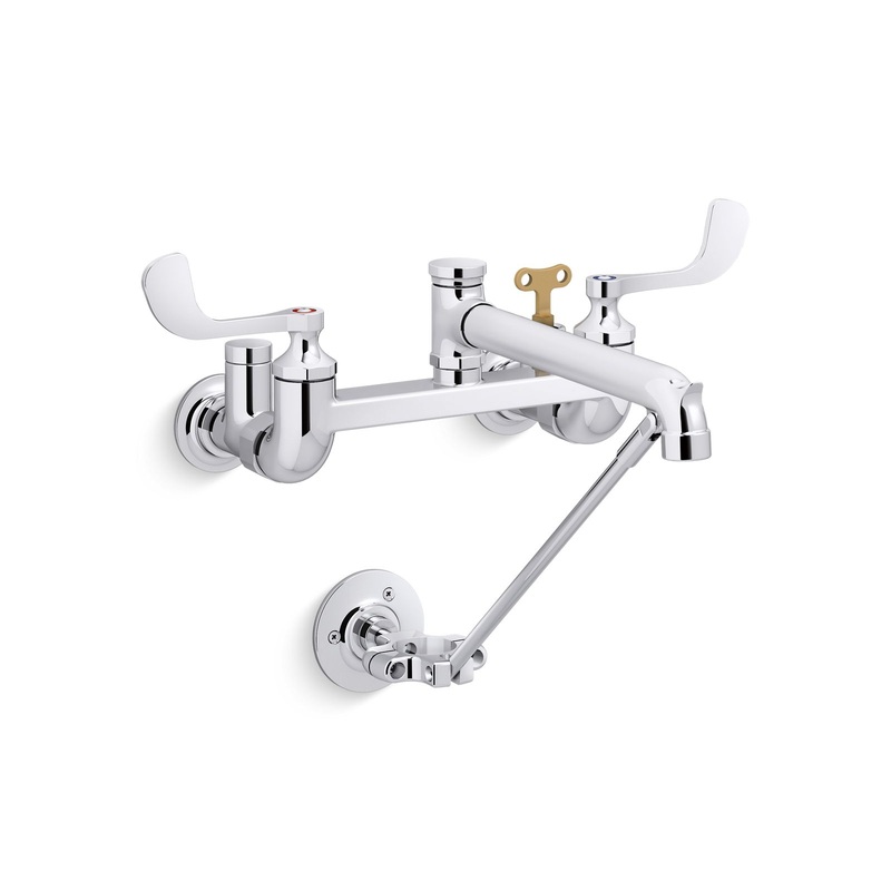 KOHLER K-838T40-5A-CP Triton Bowe Service Sink Faucet In Polished Chrome