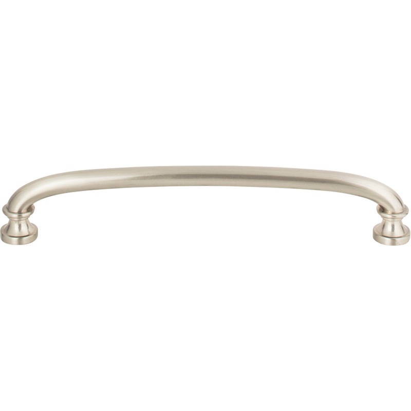 ATLAS 330-BRN Shelley 6 5/16" Center to Center Bar Pull - Brushed Nickel
