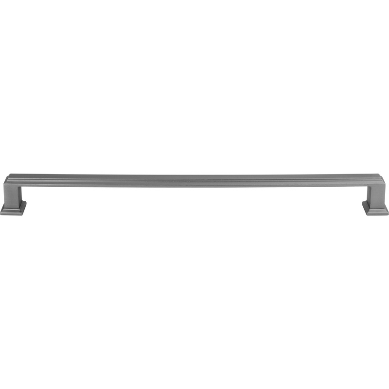 ATLAS 337-SL Sutton Place 11 5/16" Center to Center Bar Pull - Slate