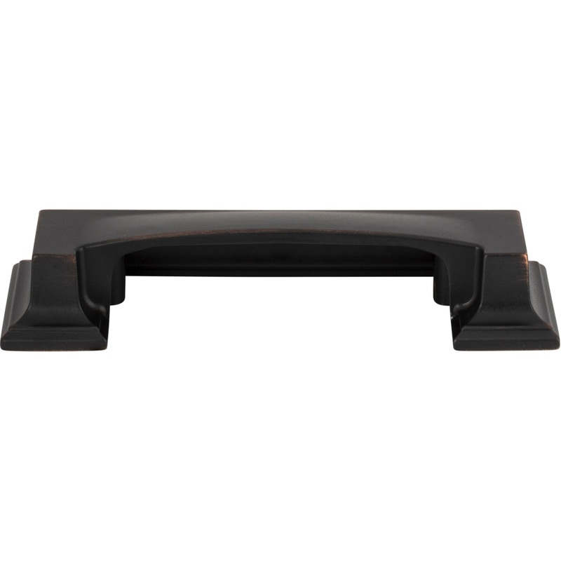 ATLAS 339-VB Sutton Place 3" Center to Center Cup/Bin Pull - Venetian Bronze