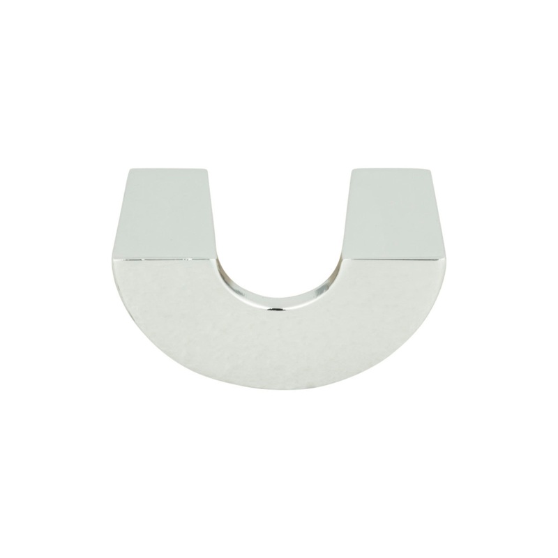 ATLAS 353-CH Roundabout 1 1/4" Center to Center Round Knob - Polished Chrome