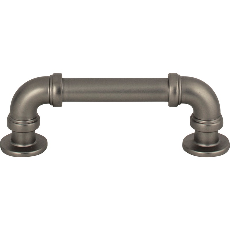 ATLAS 367-GF Steam Punk 3" Center to Center Bar Pull - Graphite