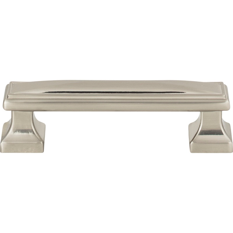 ATLAS 372-BRN Wadsworth 3 3/4" Center to Center Bar Pull - Brushed Nickel