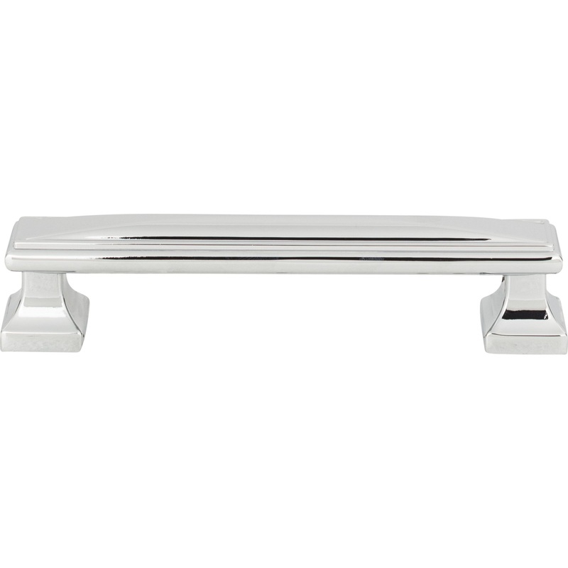 ATLAS 373-CH Wadsworth 5 1/16" Center to Center Bar Pull - Polished Chrome